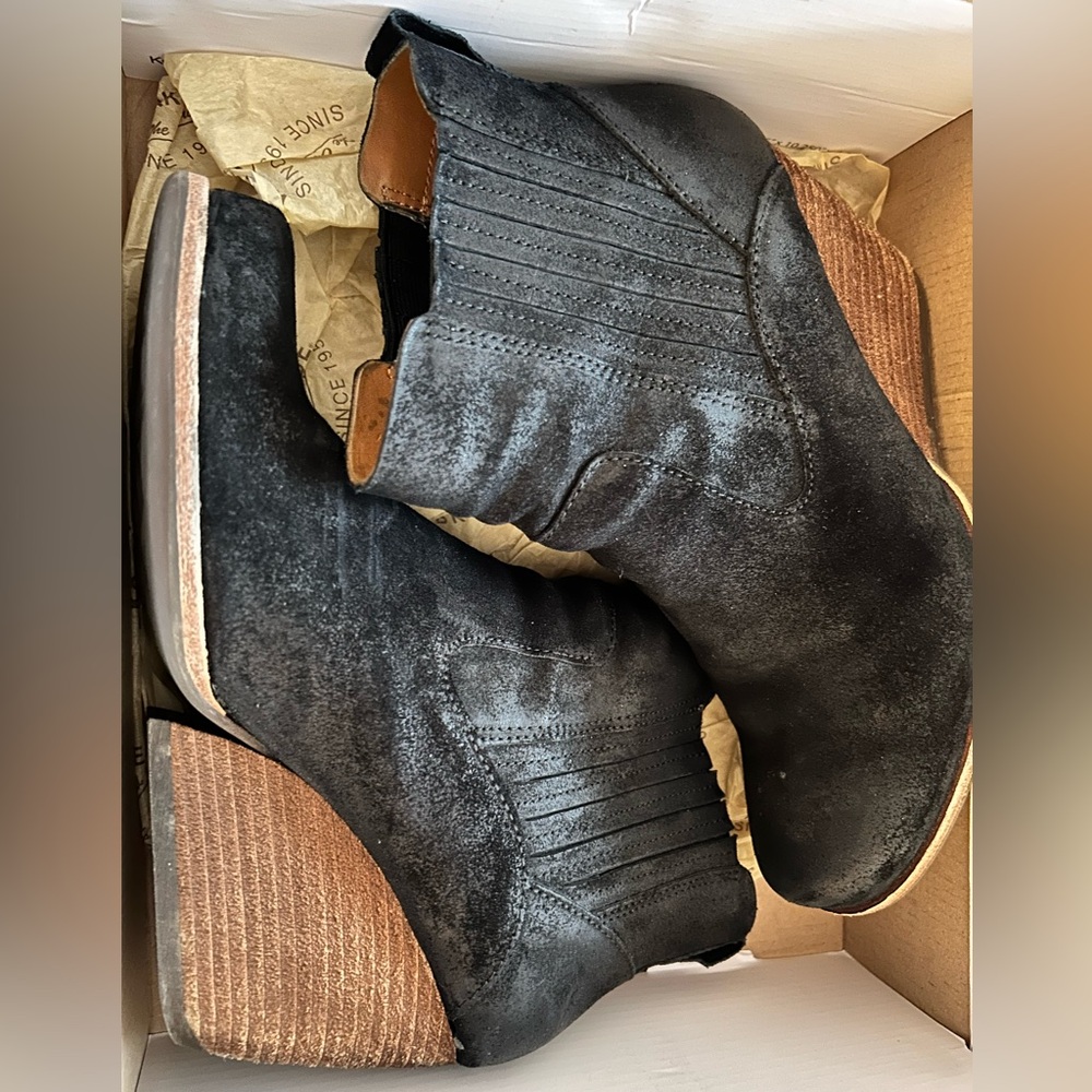 Black Suede Ankle Boots